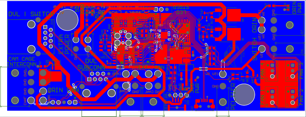 Mark 2 Camera Cage Breakout Board Layout